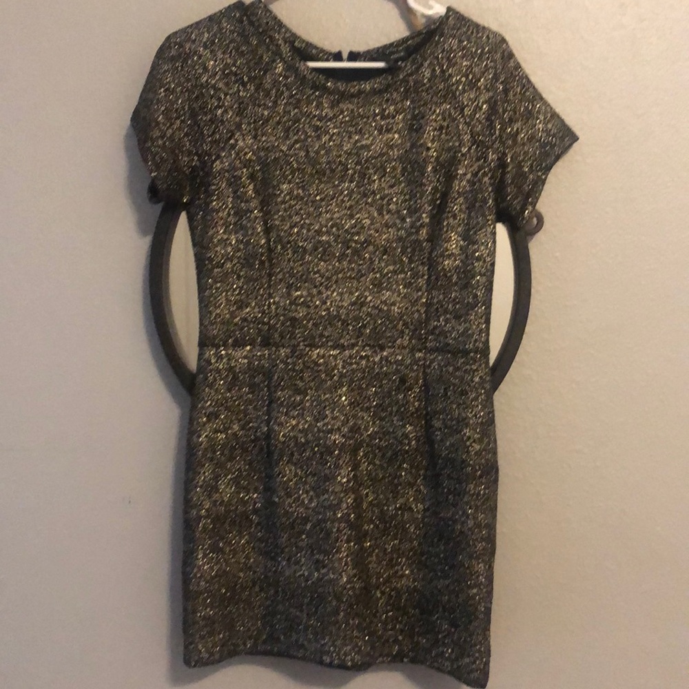 Aqua fools gold minidress